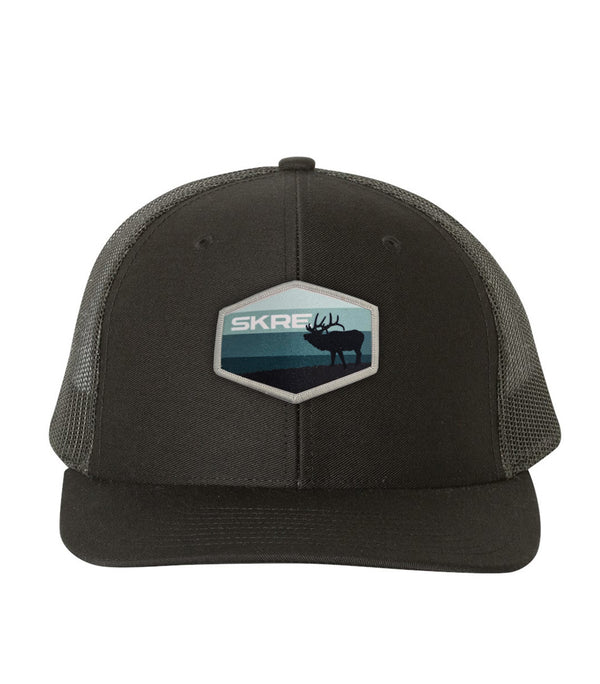 Blue Elk Patch Hat