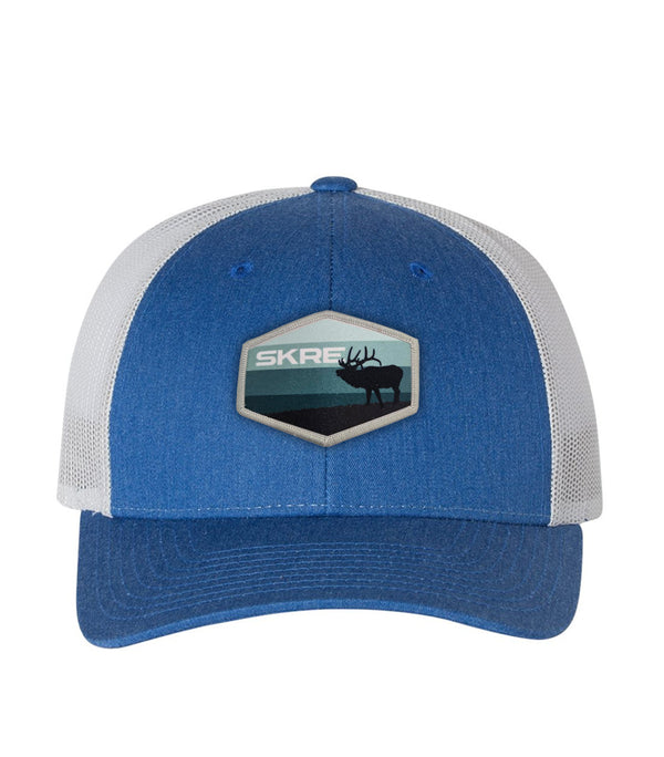 Blue Elk Patch Hat