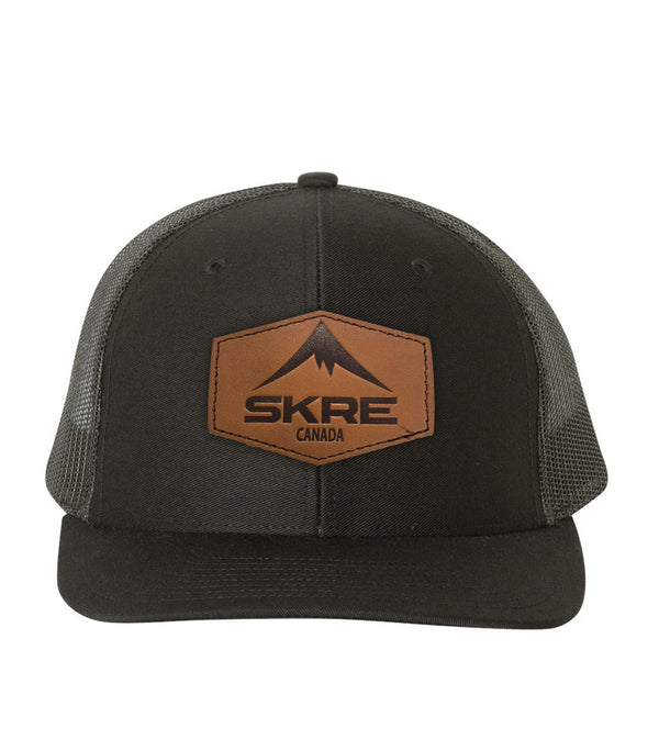 Skre Canada Leather Patch Hat