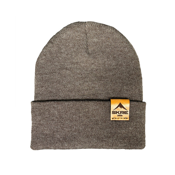 SKRE Canada Leather Tag Toque