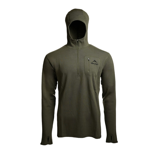 SWEAT À CAPUCHE KAIBAB 300 (LAINE MÉRINOS)