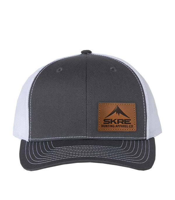 Skre Leather Patch Hat