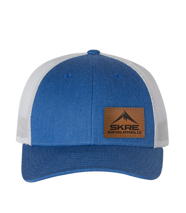 Skre Leather Patch Hat