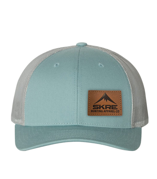 Skre Leather Patch Hat