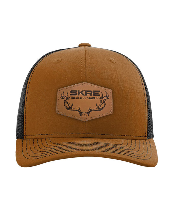 Mule Leather Patch Hat