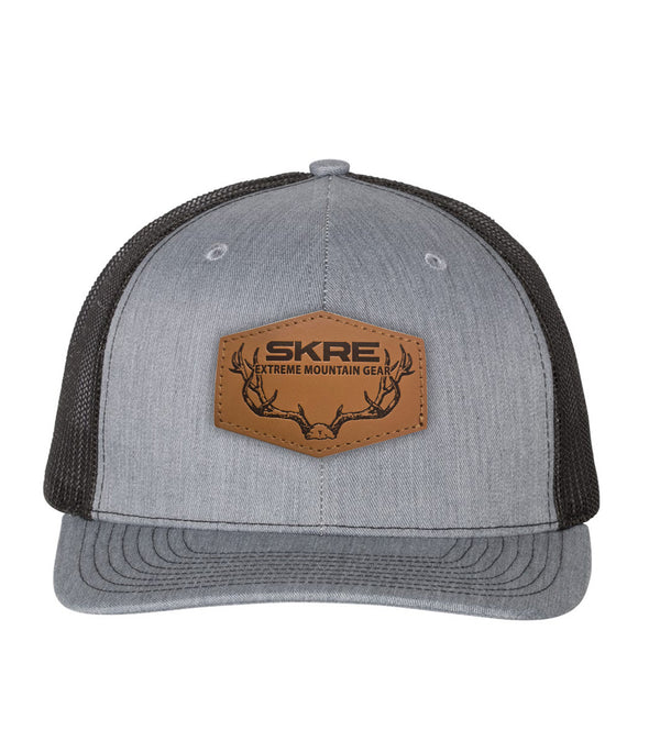 Mule Leather Patch Hat