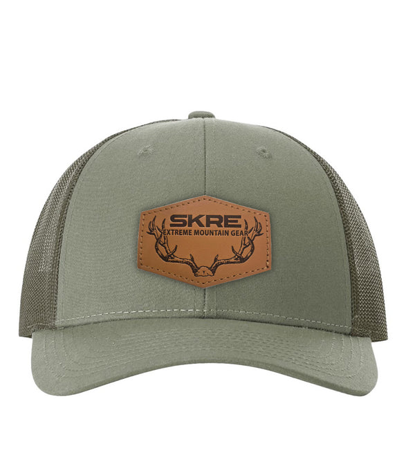 Mule Leather Patch Hat