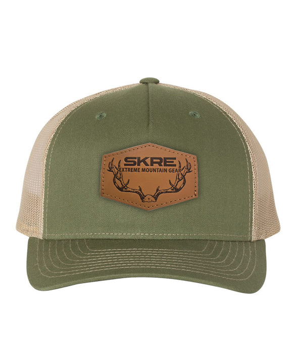 Mule Leather Patch Hat