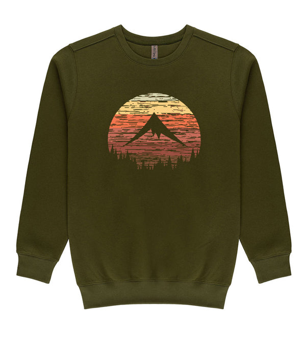 Retro Sunset Sweater