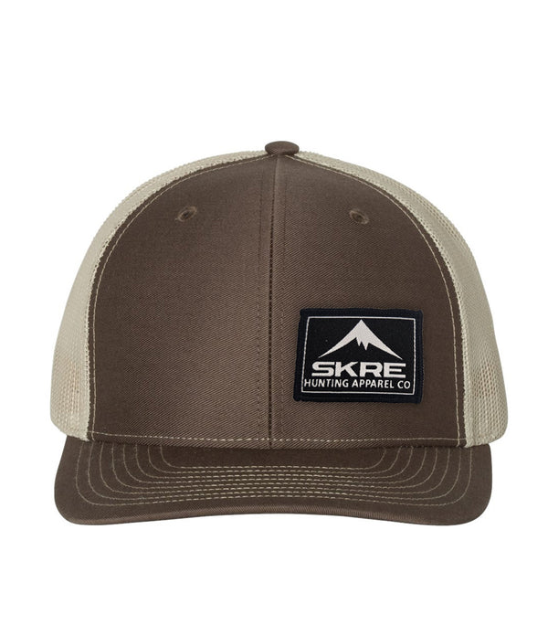 Skre Black Patch Hat