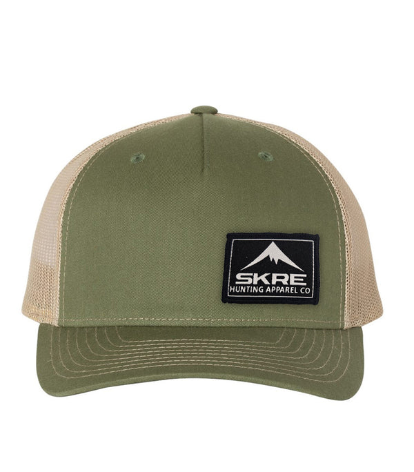 Skre Black Patch Hat