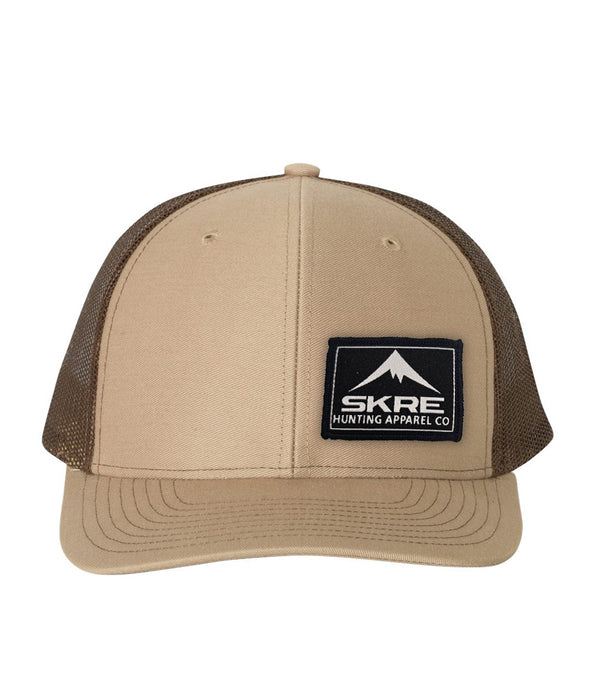 Skre Black Patch Hat