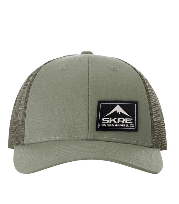 Skre Black Patch Hat