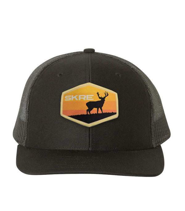 Skre Mule Deer Yellow Patch Hat
