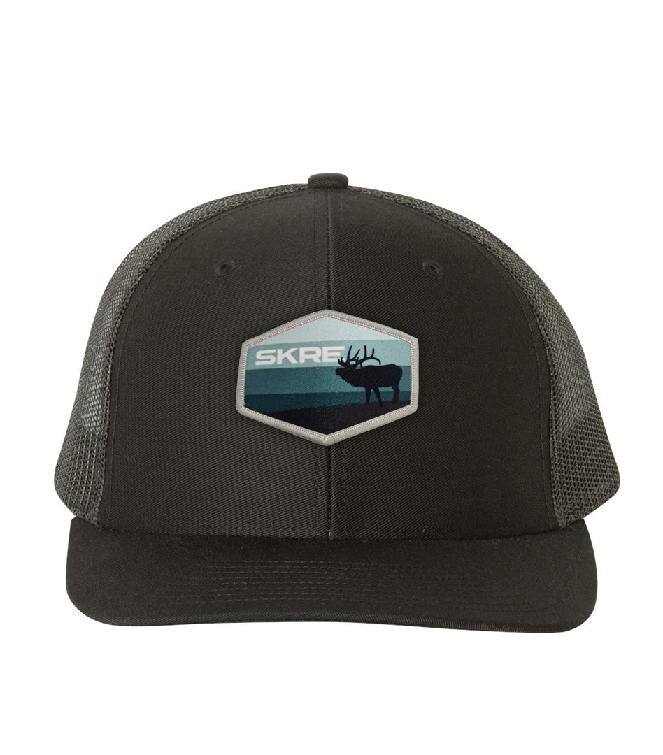 Blue Elk Patch Hat