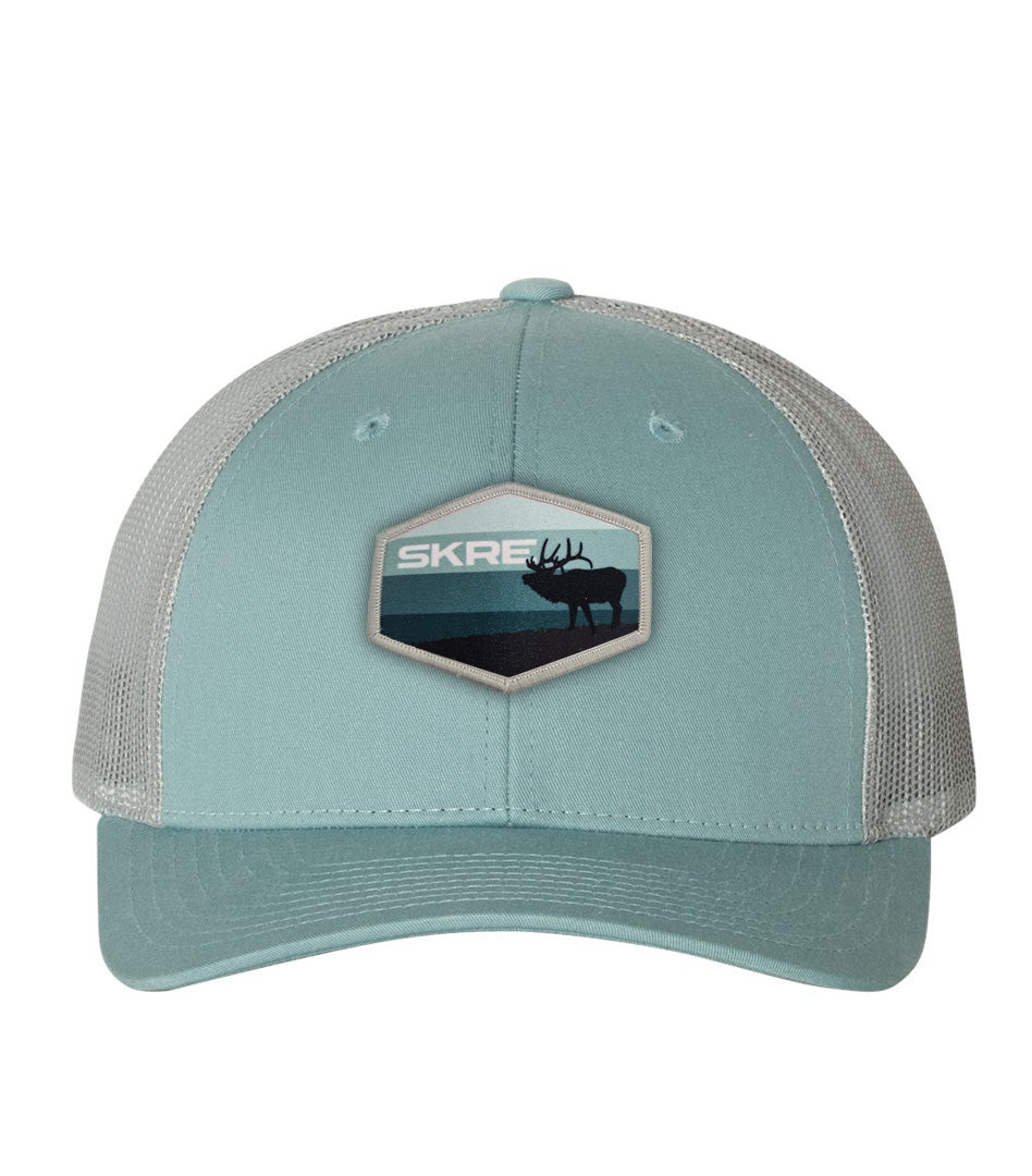 Blue Elk Patch Hat