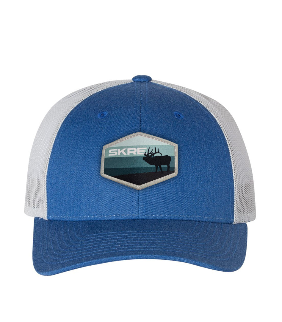 Blue Elk Patch Hat