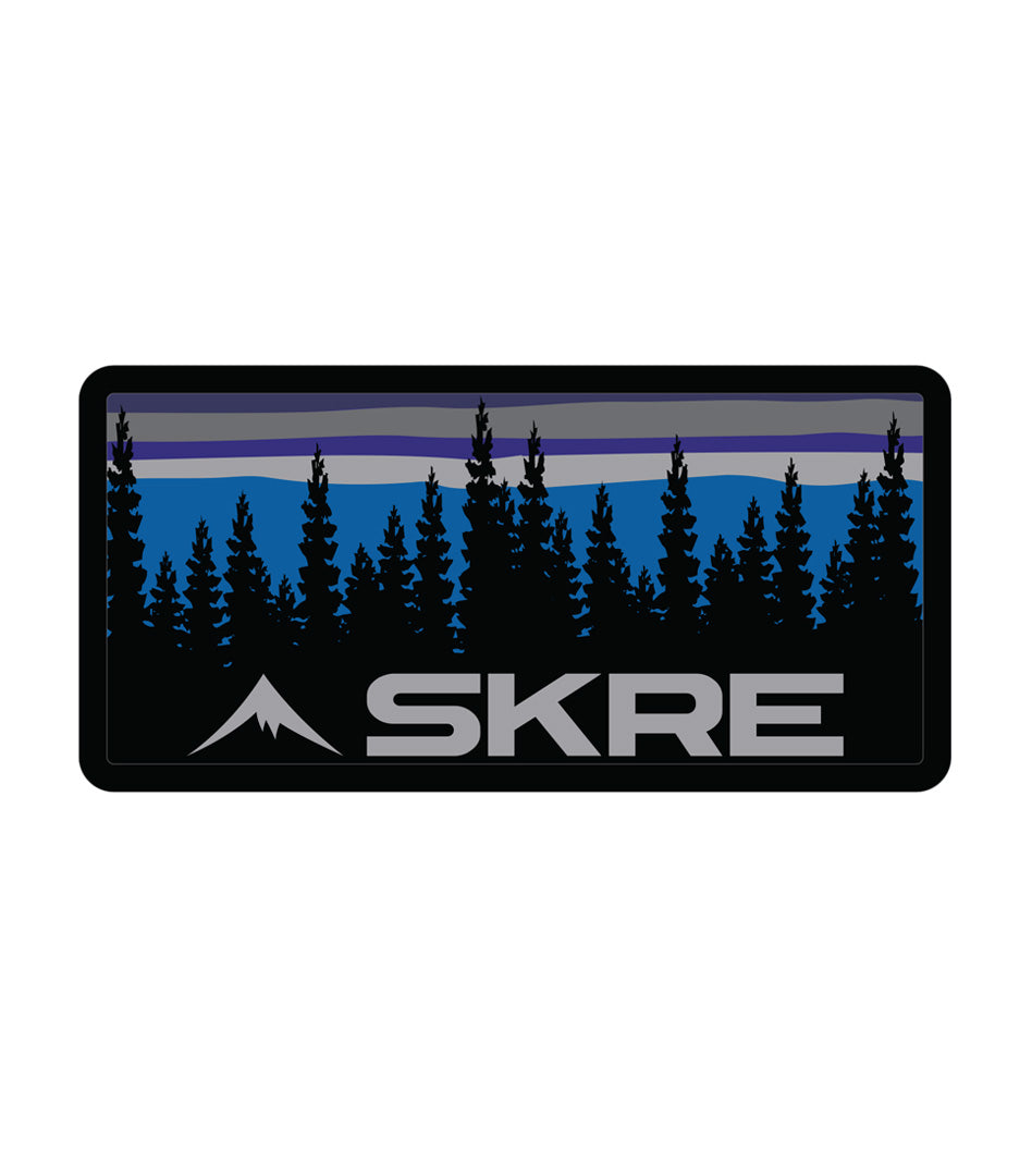 Forest Sunset Sticker - Blue/Purple