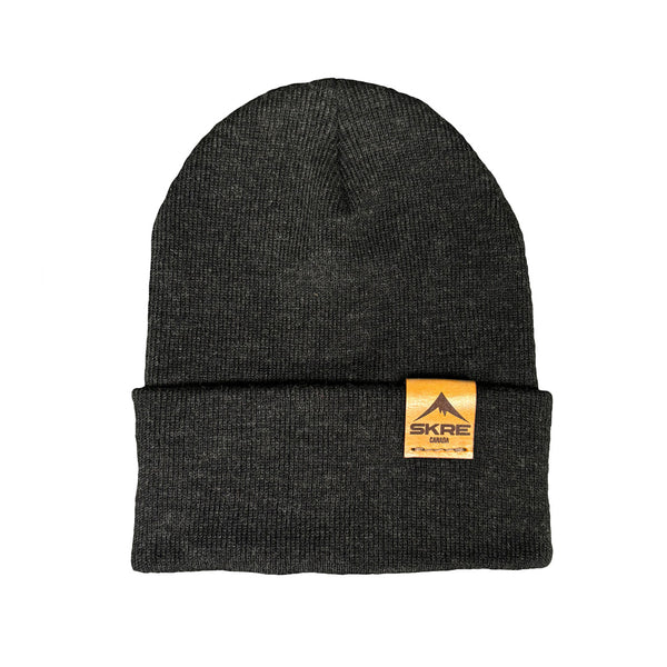 SKRE Canada Leather Tag Toque