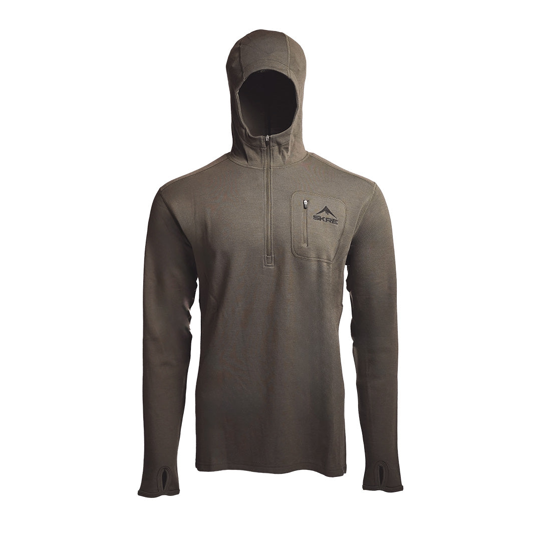SWEAT À CAPUCHE KAIBAB 300 (LAINE MÉRINOS)