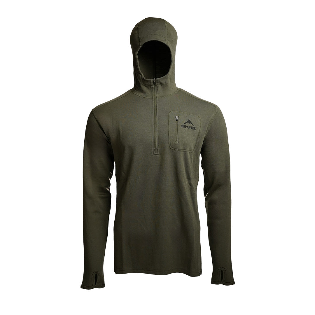 SWEAT À CAPUCHE KAIBAB 300 (LAINE MÉRINOS)