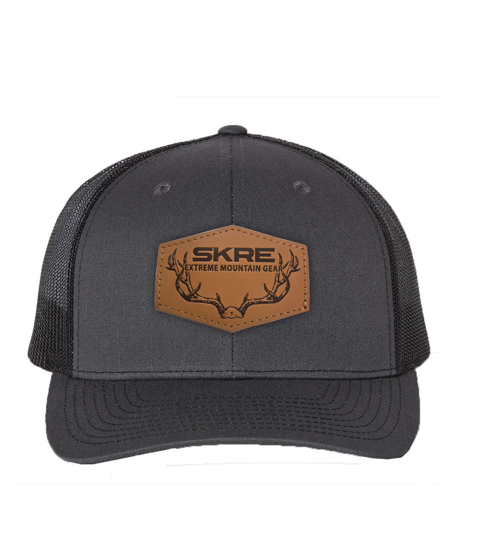 Mule Leather Patch Hat