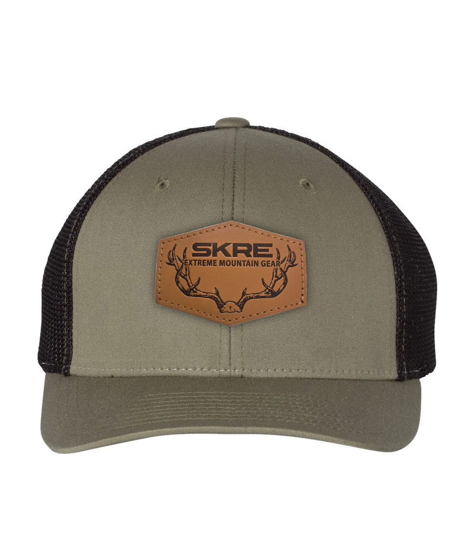 Mule Leather Patch Hat
