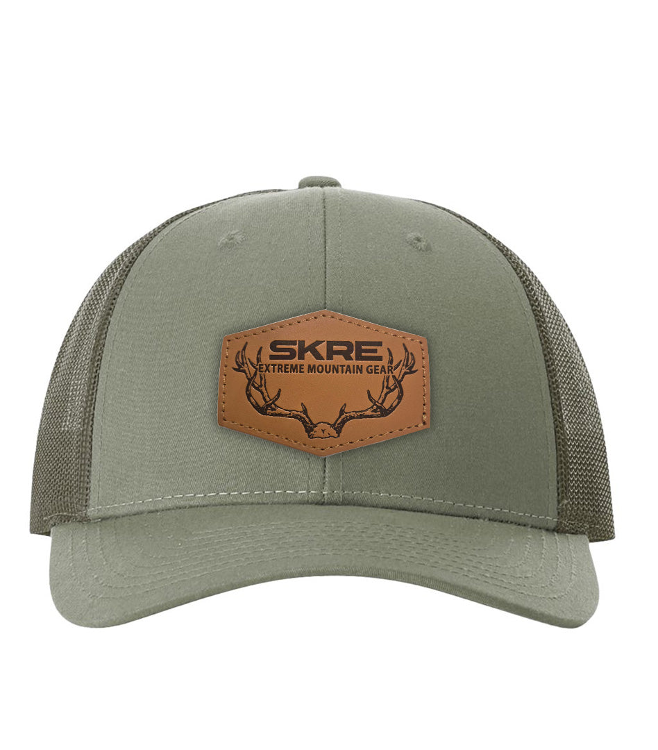 Mule Leather Patch Hat
