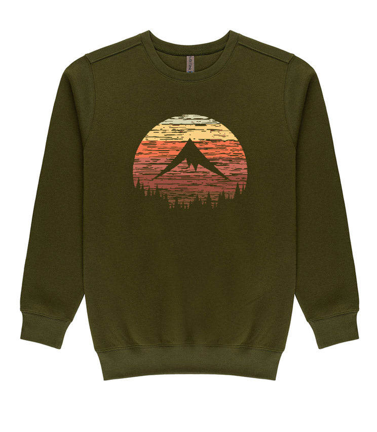 Retro Sunset Sweater