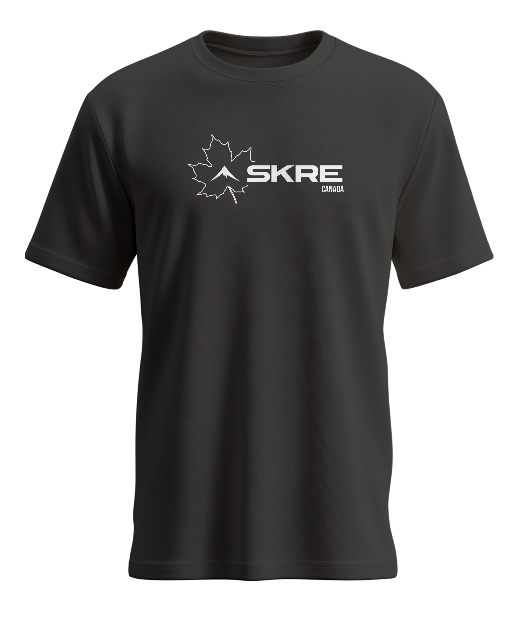 Maple Leaf Outline Crew Tee