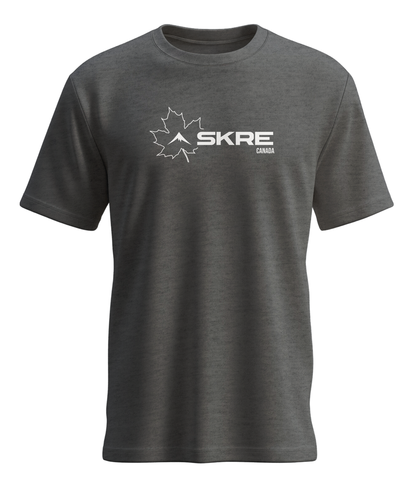 Maple Leaf Outline Crew Tee