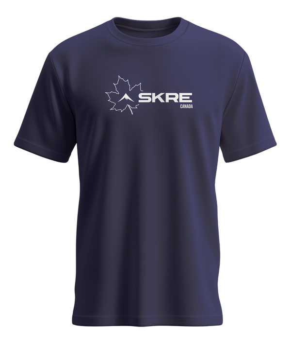 Maple Leaf Outline Crew Tee