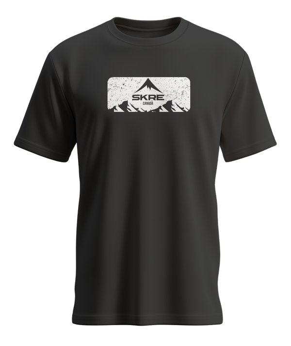 T-shirt ras du cou « MOUNTAIN SNOW »