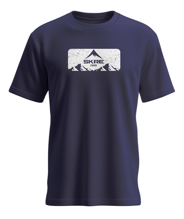 T-shirt ras du cou « MOUNTAIN SNOW »