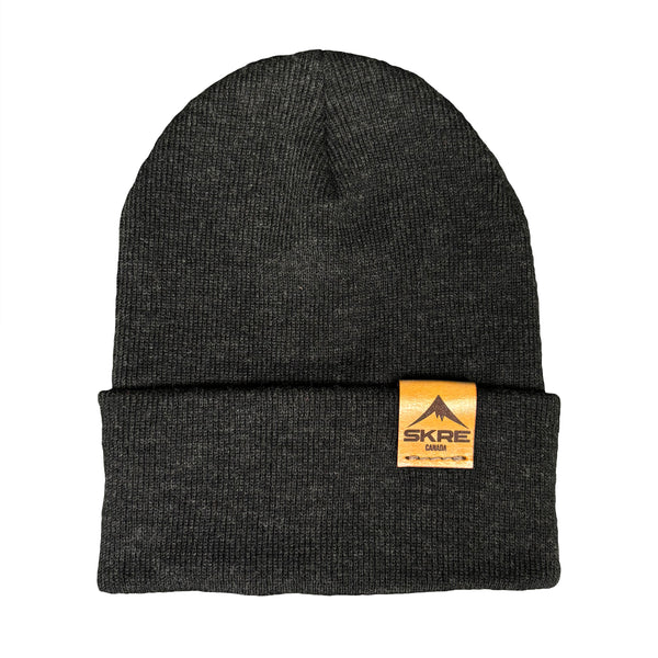 SKRE Canada Leather Tag Toque