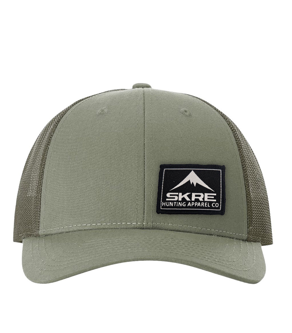 Skre Black Patch Hat