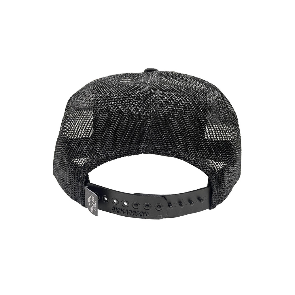 Black on Black Patch - Flatbrim Hat