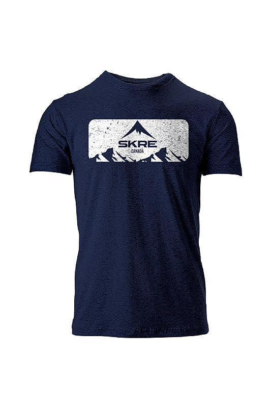 T-shirt ras du cou « MOUNTAIN SNOW »